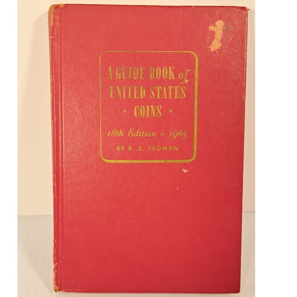 1965 A Guide Book of United States Coins 18th Edition R.S. Yeoman Red Book VTG